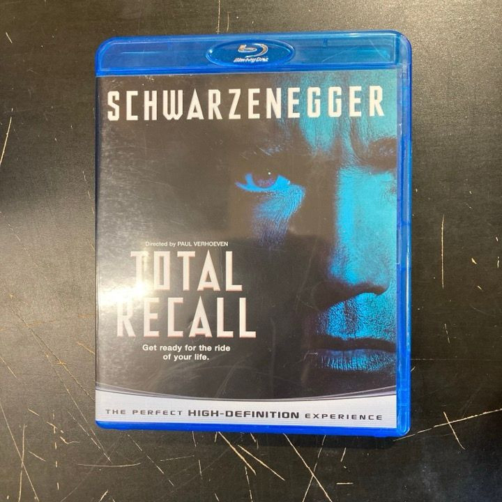 Total Recall - unohda tai kuole Blu-ray (VG+/M-) -toiminta/sci-fi-